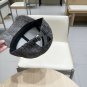 Chanel(New single baseball cap jacquard top layer cowhide fashion (51)