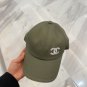 Chanel(New single baseball cap jacquard top layer cowhide fashion (54)