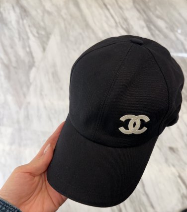 Chanel(New single baseball cap jacquard top layer cowhide fashion (56)