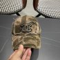 Chanel(New single baseball cap jacquard top layer cowhide fashion (62)