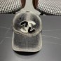 Chanel(New single baseball cap jacquard top layer cowhide fashion (64)