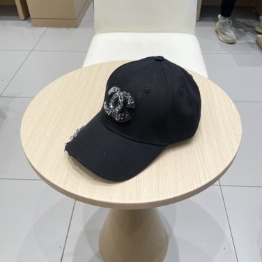 Chanel(New single baseball cap jacquard top layer cowhide fashion (65)