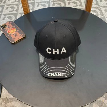 Chanel(New single baseball cap jacquard top layer cowhide fashion (70)