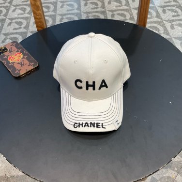 Chanel(New single baseball cap jacquard top layer cowhide fashion (72)