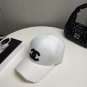 Chanel(New single baseball cap jacquard top layer cowhide fashion (75)