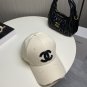 Chanel(New single baseball cap jacquard top layer cowhide fashion (76)