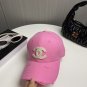 Chanel(New single baseball cap jacquard top layer cowhide fashion (78)