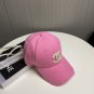 Chanel(New single baseball cap jacquard top layer cowhide fashion (78)