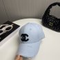 Chanel(New single baseball cap jacquard top layer cowhide fashion (80)