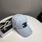 Chanel(New single baseball cap jacquard top layer cowhide fashion (80)