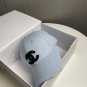 Chanel(New single baseball cap jacquard top layer cowhide fashion (80)