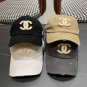 Chanel(New single baseball cap jacquard top layer cowhide fashion (85)