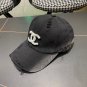 Chanel(New single baseball cap jacquard top layer cowhide fashion (87)