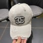 Chanel(New single baseball cap jacquard top layer cowhide fashion (88)