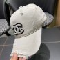 Chanel(New single baseball cap jacquard top layer cowhide fashion (88)