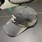 Chanel(New single baseball cap jacquard top layer cowhide fashion (89)