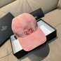 Chanel(New single baseball cap jacquard top layer cowhide fashion (92)