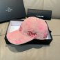 Chanel(New single baseball cap jacquard top layer cowhide fashion (92)