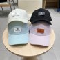 Chanel(New single baseball cap jacquard top layer cowhide fashion (95)
