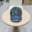 Chanel(New single baseball cap jacquard top layer cowhide fashion (103)