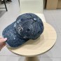 Chanel(New single baseball cap jacquard top layer cowhide fashion (103)