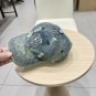Chanel(New single baseball cap jacquard top layer cowhide fashion (104)