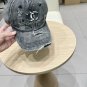 Chanel(New single baseball cap jacquard top layer cowhide fashion (105)