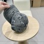 Chanel(New single baseball cap jacquard top layer cowhide fashion (105)