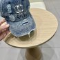 Chanel(New single baseball cap jacquard top layer cowhide fashion (106)