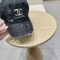 Chanel(New single baseball cap jacquard top layer cowhide fashion (107)