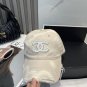 Chanel(New single baseball cap jacquard top layer cowhide fashion (109)