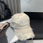 Chanel(New single baseball cap jacquard top layer cowhide fashion (109)