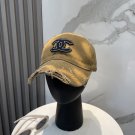Chanel(New single baseball cap jacquard top layer cowhide fashion (111)