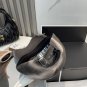 Chanel(New single baseball cap jacquard top layer cowhide fashion (112)
