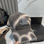 Chanel(New single baseball cap jacquard top layer cowhide fashion (112)