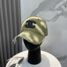 Chanel(New single baseball cap jacquard top layer cowhide fashion (113)