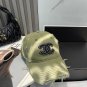 Chanel(New single baseball cap jacquard top layer cowhide fashion (113)
