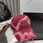 Chanel(New single baseball cap jacquard top layer cowhide fashion (114)