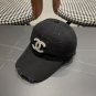 Chanel(New single baseball cap jacquard top layer cowhide fashion (120)
