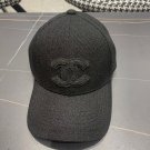 Chanel(New single baseball cap jacquard top layer cowhide fashion (123)