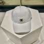 Chanel(New single baseball cap jacquard top layer cowhide fashion (128)