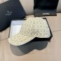 Chanel(New single baseball cap jacquard top layer cowhide fashion (131)