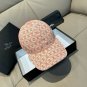 Chanel(New single baseball cap jacquard top layer cowhide fashion (133)