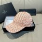Chanel(New single baseball cap jacquard top layer cowhide fashion (133)