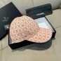 Chanel(New single baseball cap jacquard top layer cowhide fashion (133)