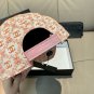 Chanel(New single baseball cap jacquard top layer cowhide fashion (133)