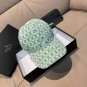 Chanel(New single baseball cap jacquard top layer cowhide fashion (134)