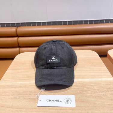 Chanel(New single baseball cap jacquard top layer cowhide fashion (135)