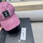 Chanel(New single baseball cap jacquard top layer cowhide fashion (144)