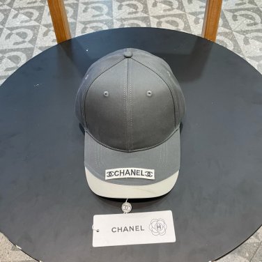 Chanel(New single baseball cap jacquard top layer cowhide fashion (159)